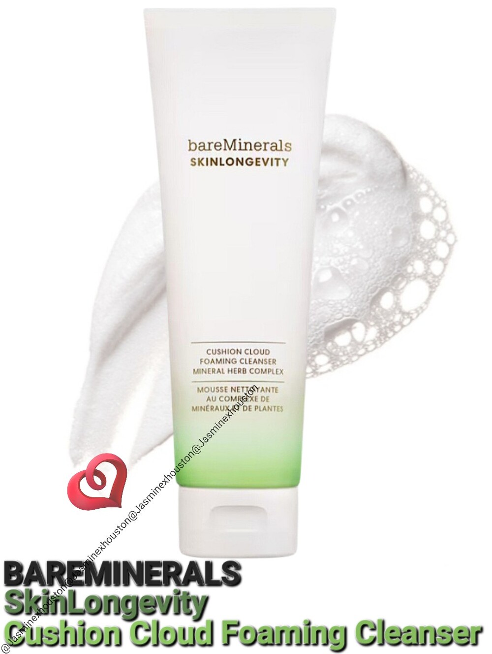 🎉2•$20/3•$28🎉 BAREMINERALS Skinlongevity Foaming Cloud Foaming Cleanser